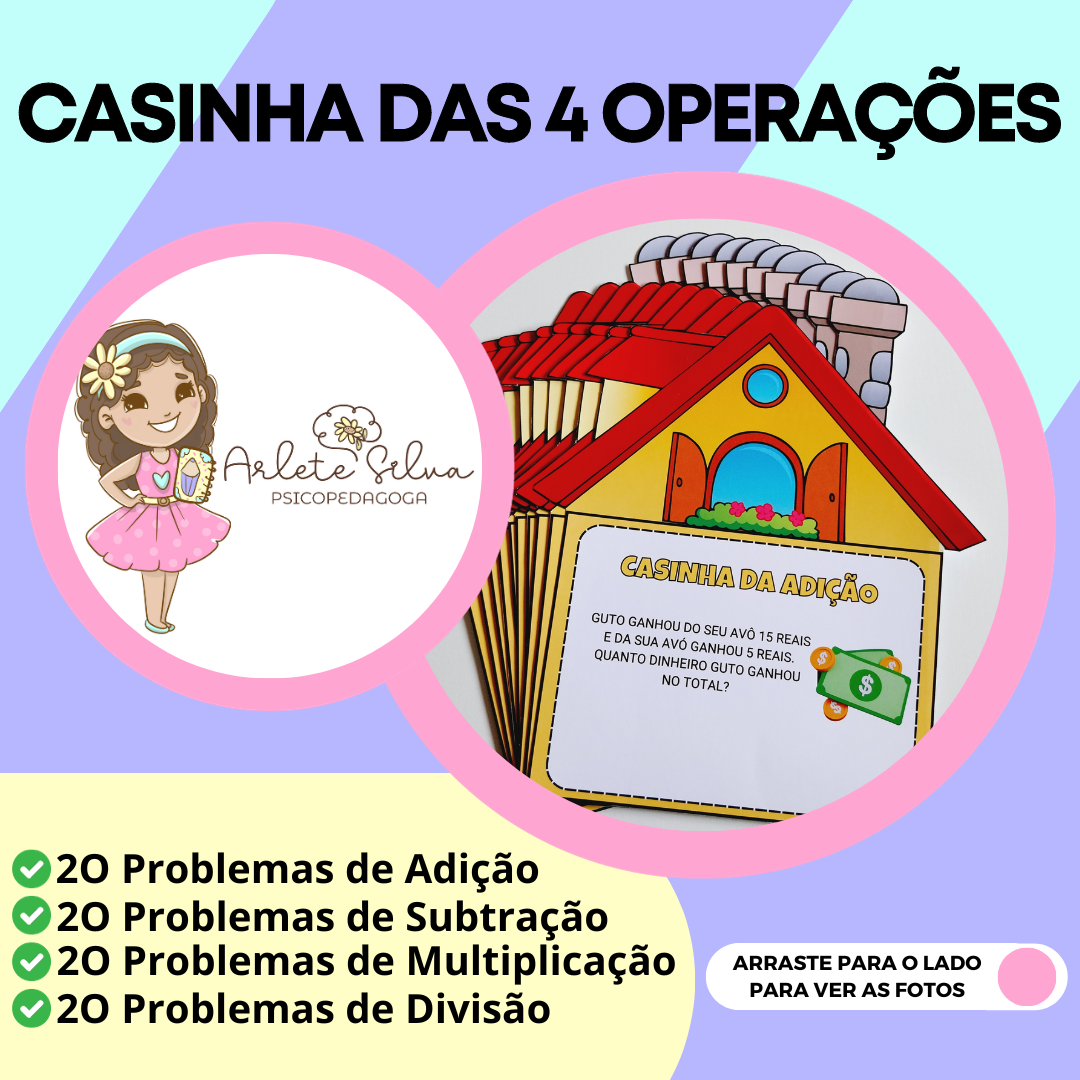 Quiz sobre as 4 operações!