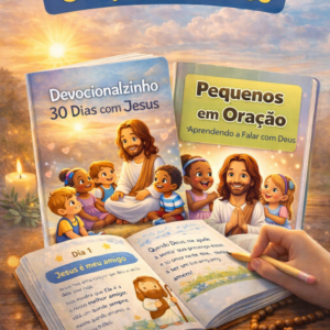 Combo: Criança em Oração com Jesus