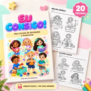 EU CONSIGO! – Meu Livrinho de Atividades e Autonomia
